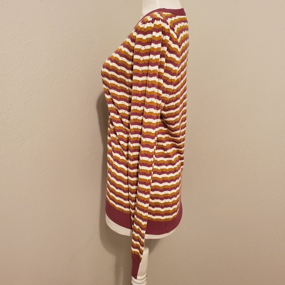 Modcloth Partial To Pointelle Pullover Sweater - Picture 6 of 8